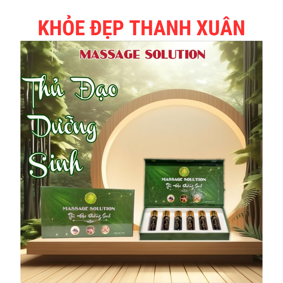 [ 1 chai lẻ 10ml ] Massage Sollution Thủ Đạo Dưỡng Sinh