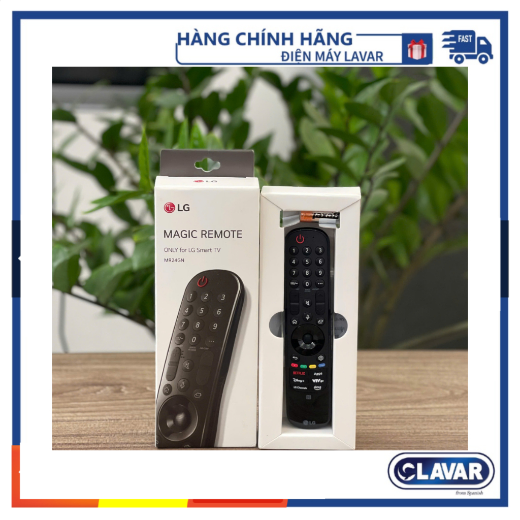 [CHÍNH HÃNG] Remote tivi LG Magic MR24 giọng nói tương thích 2017 – 2024 FULL BOX