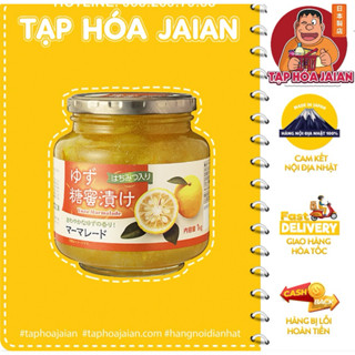 [Mẫu Mới] Mứt Chanh Mật Ong Hương Trái Cây Yuzu Marmalade 1kg - Hàng Nội Địa Nhật 100%