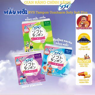 Băng Vệ Sinh Tampon Unicharm Sofy Soft - Hàng Nội Địa Nhật 100%