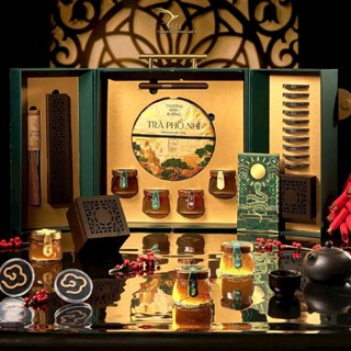 SET QUÀ TẾT 2025 Bích Xà Hội Tụ,Set quà Tết yến chưng sẵn CiCi Thượng Đỉnh Yến cao cấp