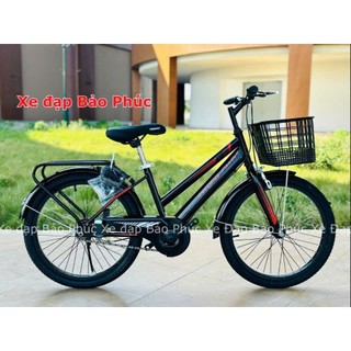 Xe đạp trẻ em Thống Nhất GN 06-20 SK 20 Super 20 GN06-20 (Tặngchuông + lục giác) khungthép có baga