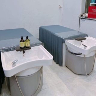  Tấm lót nhựa dẻo trong suốt lót giường gội đầu mềm mại chắn nước tốt 