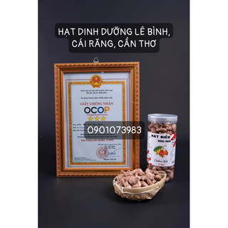 Hạt điều nguyên A (size to nhất điều Việt) (hộp 500g)