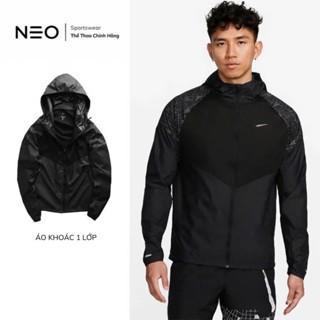 [Chính Hãng N.KE] Áo Khoác Thể Thao Nam Có Mũ Thoáng Khí Run Division Miler Hooded JM046 - Neoshopvn