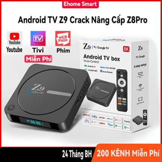 Android TV Box Z9 Pro 2025 Cack Xem Tivi Miễn Phí, Lướt Web Xem Phim, Truyền Hình, Thể Thao, Youtube
