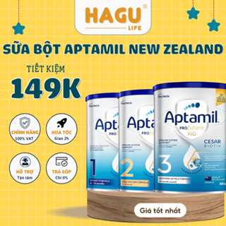 Sữa bột Aptamil Profutura Cesarbiotik New Zealand đủ số, số 1, số 2, số 3 - Synbiotic độc quyền
