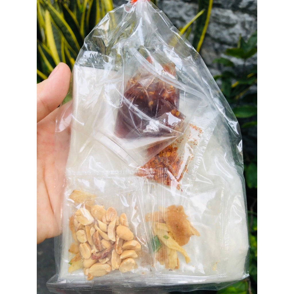 5 BỊCH BÁNH TRÁNG PHƠI SƯƠNG CHẤM ME,ĐẬU PHỘNG,HÀNH PHI