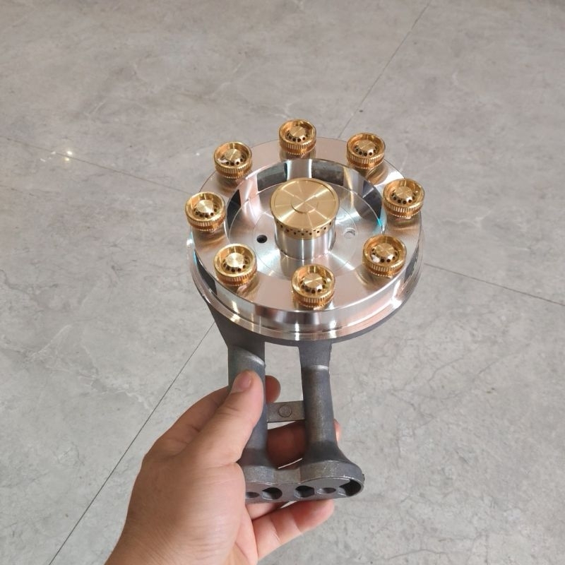 Đầu đốt gas ( 9₫₫ Của Bếp 811 ) chuyên thay thế cho bếp kính dương 9 đầu đốt , thế hệ mới , có thể đ