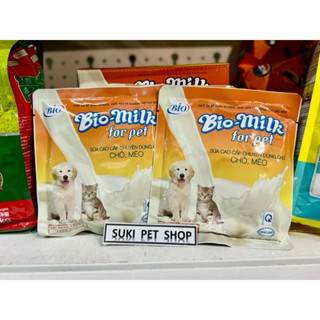 SỮA BIO MILK (gói 100g) - Sữa dành cho Chó Mèo con - Chó Mèo suy dinh dưỡng - biếng ăn.