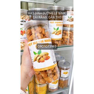 Hạt hạnh nhân rang bơ vỏ mỏng