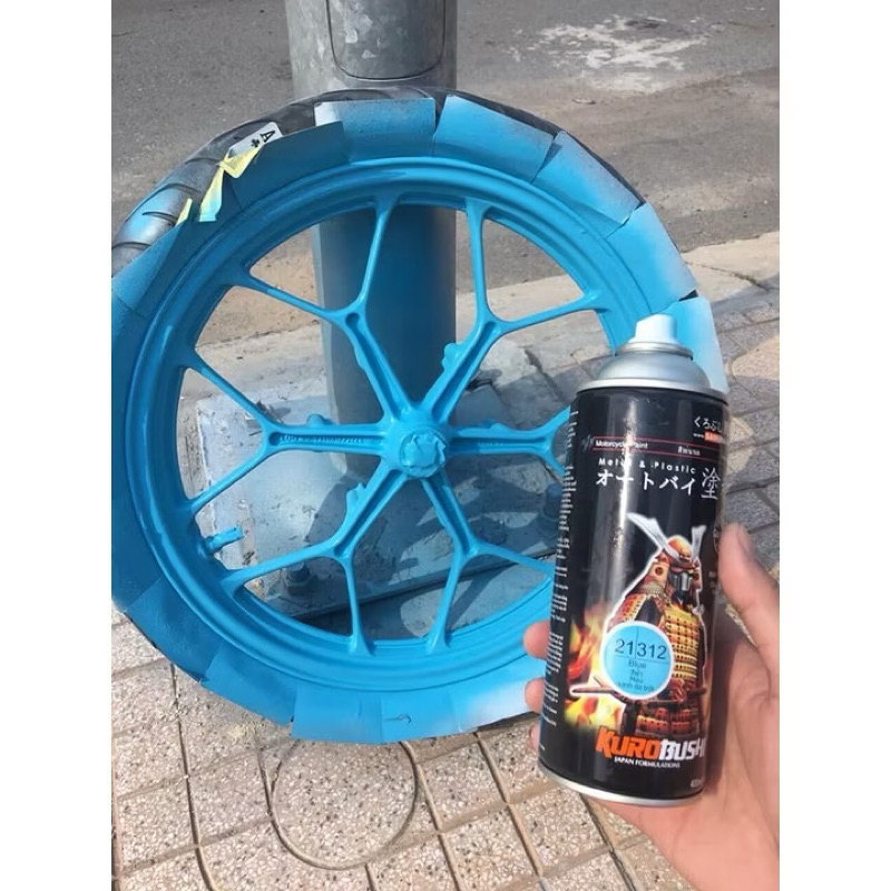 COMBO SƠN SAMURAI MÀU XANH DA TRỜI 312