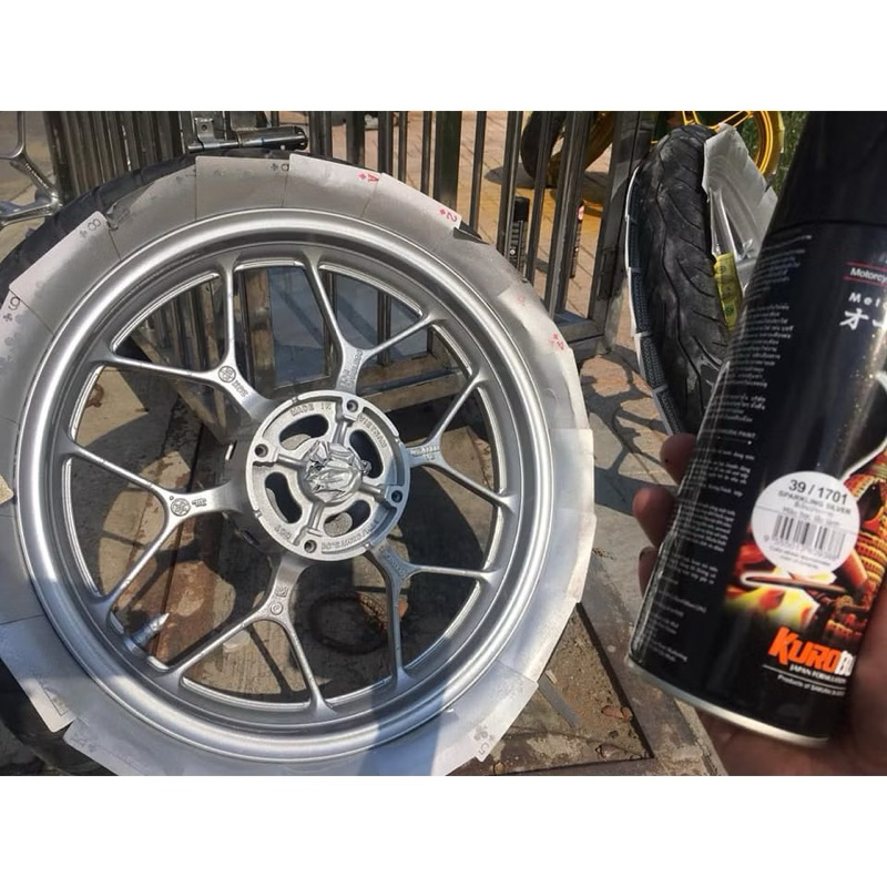 COMBO SƠN SAMURAI MÀU BẠC 1701 4 BƯỚC