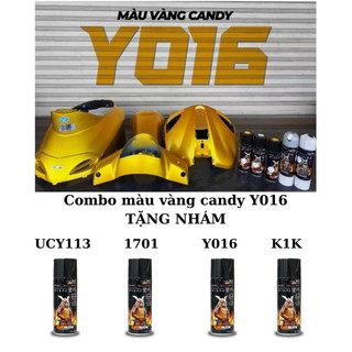 SƠN SAMURAI MÀU VÀNG CANDY Y016