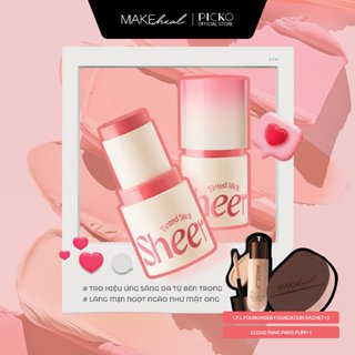Phấn má hồng dạng thỏi MAKEHEAL Sheer Stick Blusher