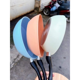 Chảo vân đá đáy từ Green Cook 26cm