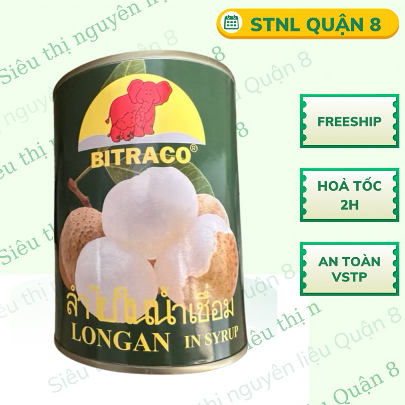 Nhãn Hộp Bitraco - Lon 545 gr