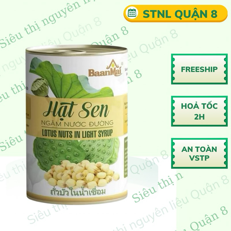 Hạt sen đóng lon Ban mai