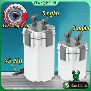 Lọc thùng SUNSUN XIAOLI XWA 600 | 800 | 1000 cho bể cá hồ thuỷ sinh