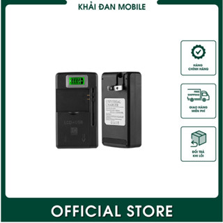Thiết bị Sạc Pin Điện Thoại Đa năng Màn Hình Lcd hiển thị có cổng usb (LCD USB IC SMART)