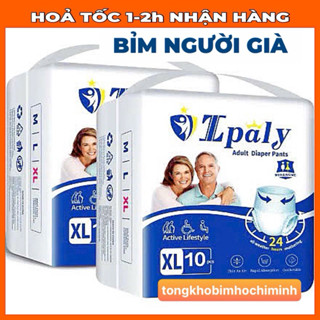 [ Hoả Tốc ] TÚI 10 -30 MIẾNG TẢ BỈM QUẦN / TÃ DÁN CHO NGƯỜI CAO TUỔI IPALY CAO CẤP