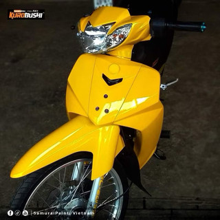 SƠN SAMURAI MÀU VÀNG CRÔM - SƠN MÂM CỰC ĐẸP