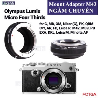 FOTGA Mount adapter M43 - Ngàm chuyển cho máy ảnh kỹ thuật số M43 MFT Micro Four Thirds Adapter hãng FOTGA K&F KF Fusnid