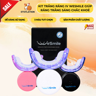 Kit Trắng Răng IV WESMILE - Mua 1 tặng 5 bút gel, Máy Làm Trắng Răng Giúp Răng Trắng Sáng Chắc Khỏe, Giúp Bạn Tỏa Sáng