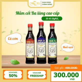 Nước Mắm Cốt Ba Làng NHÀ TA FOOD - Khô Bò Nhà Ta Food - Nguyên Chất Mắm Ngon