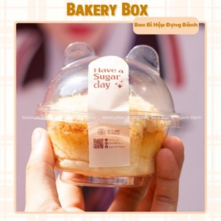  50 Ly Nhựa PET 180ml Đựng Rau Câu Bánh Lạnh Tiramisu Bông Lan Trứng Muối 