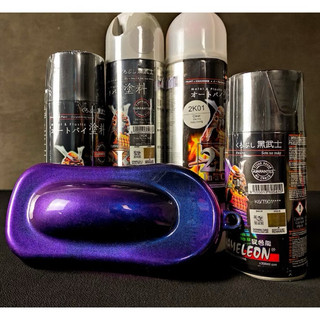 [COMBO] SƠN SAMURAI MÀU 3D XANH TÍM T901