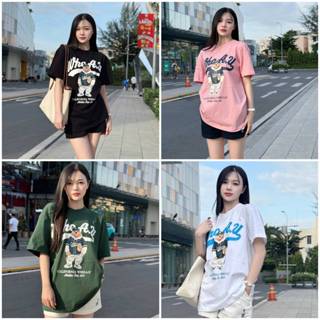 (HÀNG XUẤT XỊN) Áo thunn WHO.A.U A THLETICS CLUB 2025 T-SHIRTS A3427  Made in Viet/nam full tem-tag  Size S M L, UNISEX