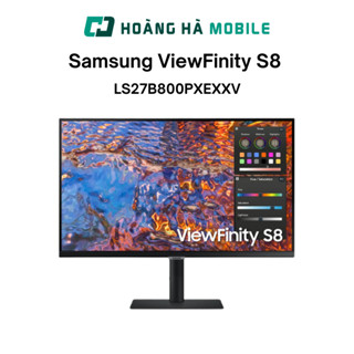 Màn hình máy tính Samsung ViewFinity S8 LS27B800PXEXXV 27 inch 4k/IPS/60Hz/USC-C RJ45 - Chính hãng
