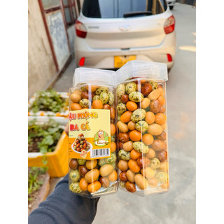 đậu phộng mix vị hộp 350gr