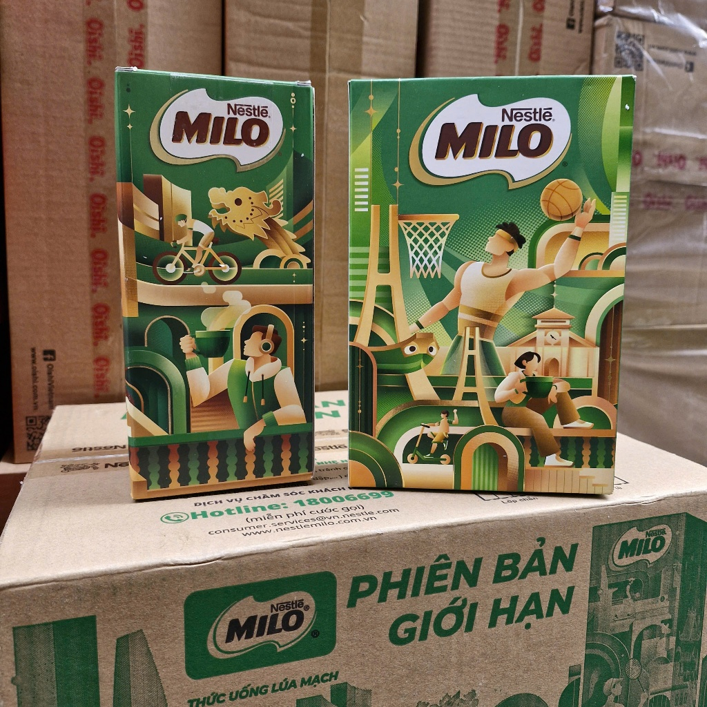 Thức Uống Lúa Mạch Nestle' Milo Lọ 400G/hộp giấy 285g (Phiên Bản Giới Hạn )
