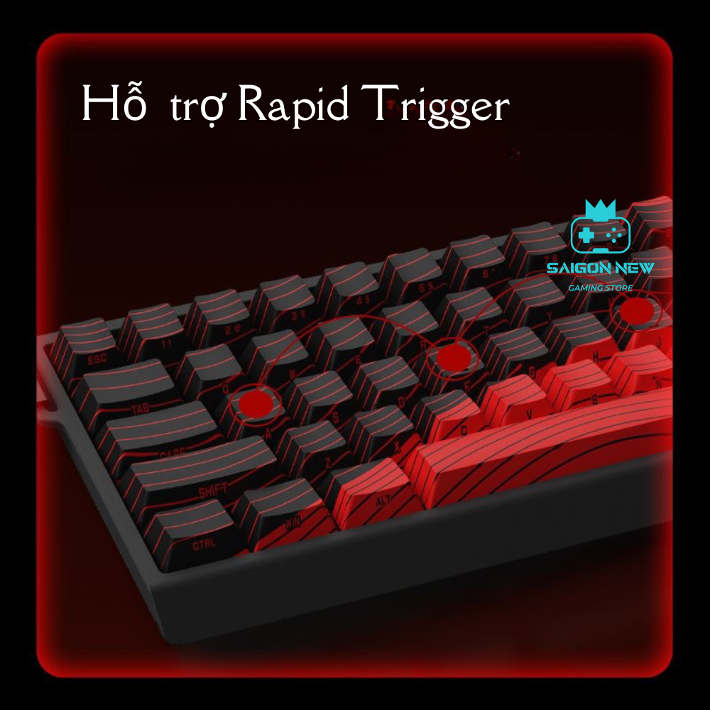 Bàn phím cơ Gaming MAD60 / MAD68 - Công nghệ Rapid Trigger -Hỗ trợ hotswap - LED RGB - 1000hz 8000hz | BigBuy360 - bigbuy360.vn