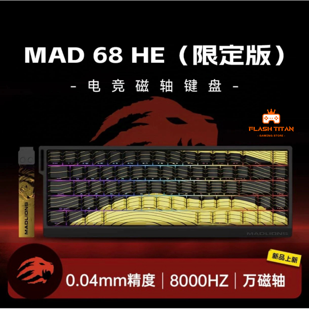 Bàn phím cơ Gaming MAD60 / MAD68 - Công nghệ Rapid Trigger -Hỗ trợ hotswap - LED RGB - 1000hz 8000hz | BigBuy360 - bigbuy360.vn