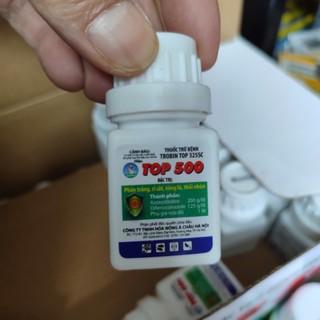 Thuốc trừ bệnh cây trồng Trobin Top 15ml, trừ bệnh vàng lá đốm đen, thán thư, sương mai, đen thân khô cành, rỉ sắt
