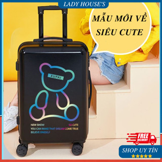  Vali Du Lịch XUPAI Phụ Kiện Đồng Màu Chất Liệu Nhựa PC+ABS Dày Dặn Khóa Bảo Mật Size 24 26 inch 