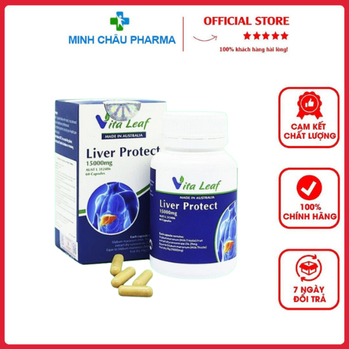Combo 3 HỘP viên uống bổ gan thải độc Liver Protect nhập khẩu Australia - MINHCHAUSG
