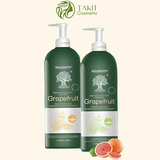  Dầu Gội Xả Bưởi Biotin Voudioty 1000ML giảm rụng tóc hỗ trợ mọc tóc phục hồi tóc hư tổn 