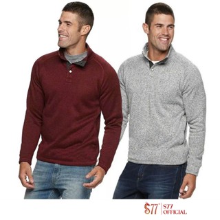 [65-160kg] Áo khoác bigsize len nỉ xuất Mỹ cotton đông Sonoma S77.SP012128