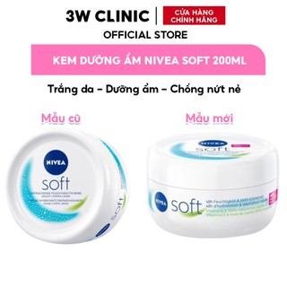  Kem Dưỡng Ẩm Nivea Soft Body Chuyên Sâu Giúp Làm Mềm Mịn Và Cấp Ẩm Cho Da Xuất Xứ Đức 200ml 