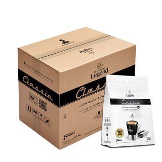 1 thung_CLASSIC_B50 Cà Phê Trung nguyên Hòa Tan Legend Classic (10 bịch/ thùng * 50 gói/ bịch)