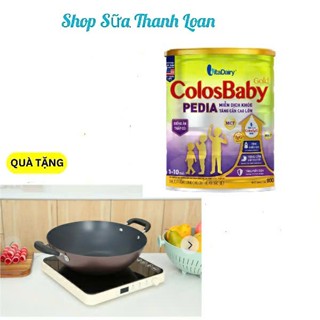 (MUA 1 TẶNG 1 Tặng Chảo 32 Cm) Sữa Bột Colosbaby Gold Pedia 800g.