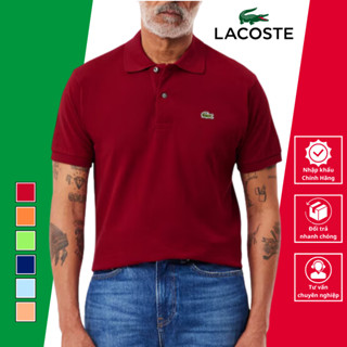 Áo Polo Nam Lacoste Classic Fit Sắc Màu Cổ Bẻ Cotton Co Giãn Cao Cấp - Nhập Khẩu Chính Hãng CHLB Đức