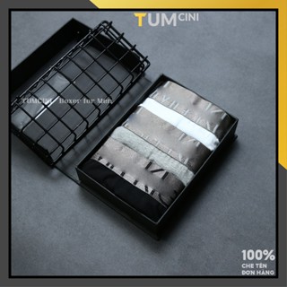 Quần sịp nam boxer cotton thể thao co giãn 6 chiều kháng khuẩn chất lượng cao Tumcini CA4