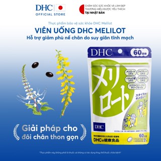 [HSD T2/2025] Tpbvsk DHC Melilot 60 ngày (Viên uống DHC hỗ trợ thon gọn bắp chân, giảm tình trạng da sần vỏ cam)