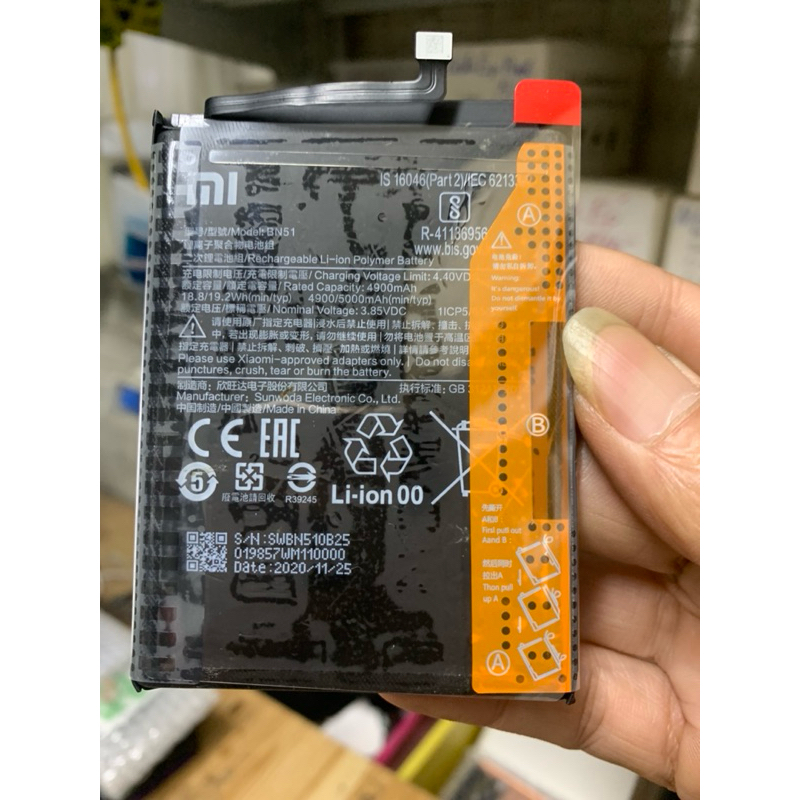 Pin xiaomi redmi 8/8A