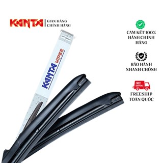 Gạt Mưa Kanta 3 Khúc Chính Hãng - Bảo Hành 6 Tháng - Sử Dụng Cho Chân Móc Câu (Chân U)